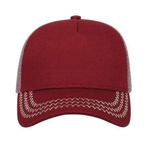 Gorra de béisbol transpirable de verano con diseño ligero y moderno, gorra promocional con malla trasera - Product Image 1
