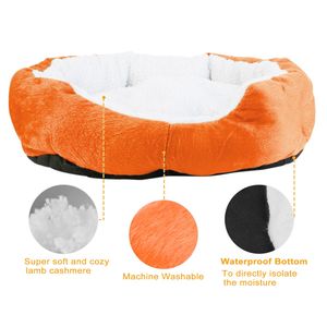 Cómoda y Cálida Cama de Felpa para Perros/Gatos, Sofá Cama, Cojín Suave para Mascotas Pequeñas/Medianas - Product Image 6