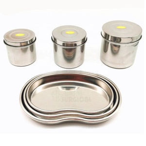 Tazón de Acero Inoxidable de la Mejor Calidad, 4'' X 2'', para Mezclar, Instrumentos Quirúrgicos, Certificado CE, Hecho por Hasni Surgical - Product Image 2