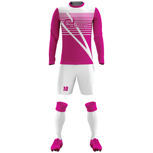 Uniformes de Fútbol de Élite con Paneles de Malla Transpirable, Impresión por Transferencia de Calor, 100% Poliéster, Nombres y Números de Equipo Personalizados, Ajuste Ceñido - Product Image 1