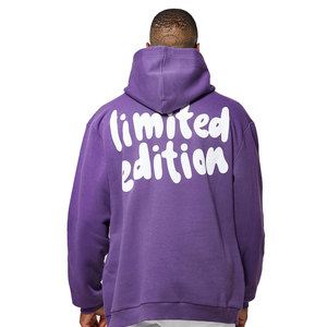 Sweats à capuche streetwear en promotion avec impression en relief, fabriqués en tissu doux de haute qualité - Product Image 2