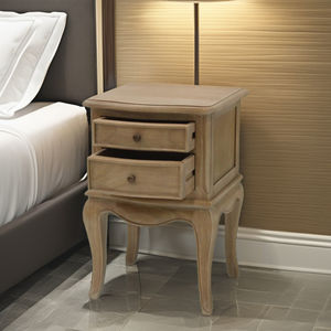 Chevet Anastasia à 2 tiroirs, style moderne, de la collection chambre à coucher, pour la maison et l'hôtellerie, en bois. - Product Image 1