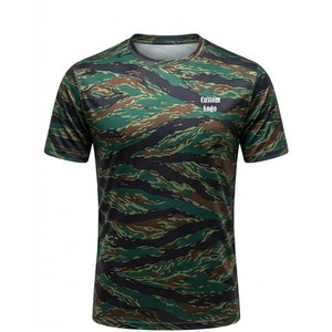 เสื้อยืดแฟชั่นผ้าถักเนื้อแน่นสำหรับผู้ชาย แขนสั้น สวมใส่สบาย ระบายอากาศได้ดี แห้งเร็ว น้ำหนักเบา เหมาะสำหรับใส่ในชีวิตประจำวันและกิจกรรมกลางแจ้ง - Product Image 2