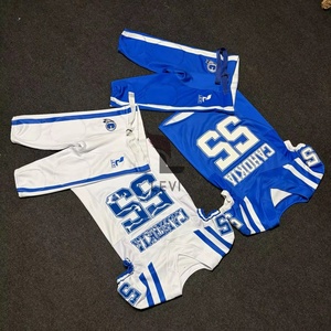 Conjunto de Uniforme de Fútbol Americano Personalizado para Hombre, Incluye Camiseta y Pantalones, 100% Poliéster - Product Image 5