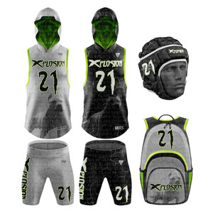 High Performance Custom Flag 7 7 Football Uniform Kit Hoodie Shorts <b>Backpack</b> Wholesale Sublimated Custom Designs 100% Polyester - Product Image 1