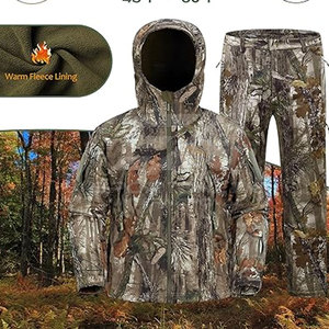 Outdoor Apparel With Relaxed Fit Design Hunting Suit For Comfort Use Hunting Suit - Product Image 4