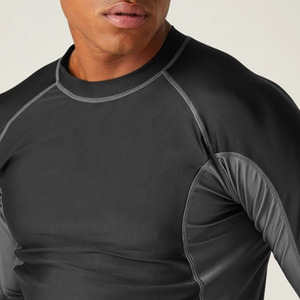 Reasonable Rate Men Rash Guard Latest Fashion premium Quality Anti Wrinkle Top Trending Men Rash Guard with latest Designs - Product Image 6