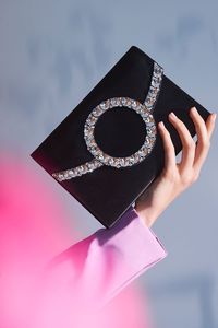 Sac à main en résine bohème écologique personnalisé pour femmes avec chaînes et motif bonbon - Product Image 4