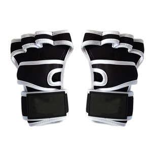 Gymnastics Weight Lifting Cowhide <b>Ribbon</b> Hand Palm Protection Grips Pads - Product Image 4
