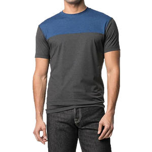 Ropa de Gimnasio, Camisetas para Hombre al por Mayor, Personalizadas, de Fibra de Algodón, Ajustadas, Tejidas, de Alta Calidad, para Ejercicio, Running y Deporte - Product Image 1