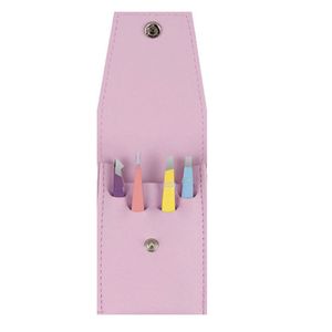 Pinzas de Cejas de Alta Calidad, 4 Piezas, Diferentes Usos, Pinzas de Acero Inoxidable, las Mejores Pinzas Profesionales para Extensión de Pestañas - Product Image 5