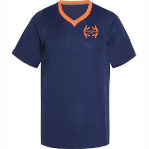 Maillot de rugby en mesh à manches courtes personnalisable, vente en gros d'usine, dernier design, unisexe adulte - Product Image 2