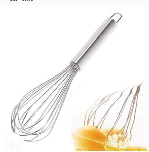 Direct Factory Sale Stainless Steel Manual Handheld Egg Beater Eco-Friendly <b>Balloon</b> Wire Whisk Kitchen Gadget Supplies Metal - Product Image 1