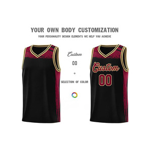 Wholesale Basketball Set Clothing Custom Printed Teamwear Lightweight Durable Match Day Uniform Breathable <b>Mesh</b> V-neck Elastic - Product Image 3