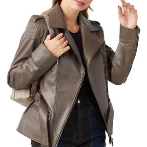 Vestes en cuir pour femmes, nouvelle collection, grande taille, respirantes, imperméables, écologiques, broderies, dernier design, vente en ligne - Product Image 1
