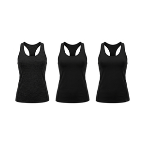 2026 New Arrival Women's <b>Hip</b> Hop Jersey Front Sleeveless Gym Training Tank Top Polyester/Cotton Breathable High Quality - Product Image 4