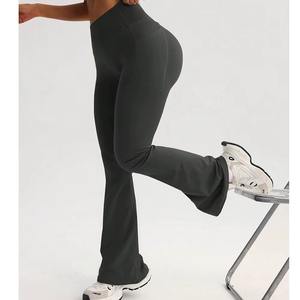 Leggings de sport et de yoga pour femmes, taille haute, personnalisables en gros, ultra doux, sans coutures, sensation seconde peau, pour le quotidien - Product Image 5