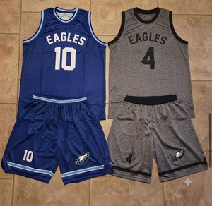 Ensemble de maillots de basket-ball réversibles personnalisés, uniforme de basket-ball en mesh, maillot et short de basket-ball imprimés par sublimation pour hommes - Product Image 5