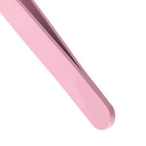 Pince à épiler professionnelle pour sourcils, à pointe inclinée, en acier inoxydable, pour un façonnage précis des sourcils et l'épilation du visage - Product Image 3