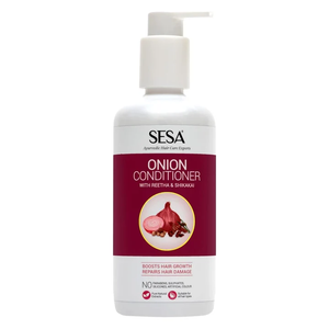 Après-shampoing ayurvédique à l'oignon avec reetha et shikakai, soin capillaire naturel nourrissant, hydratant et solution bien-être pour le cuir chevelu - Product Image 1