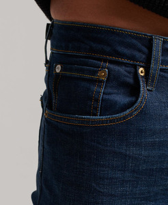 Jeans en denim pour hommes, coupe décontractée, pour tenues décontractées et style streetwear - Product Image 4