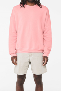 Sweat-shirt à col rond surdimensionné pour homme, personnalisé OEM, en coton, streetwear, respirant, confortable, sweat-shirts à col rond personnalisés - Product Image 3