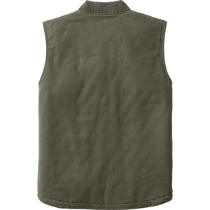 เสื้อกั๊กผ้าแคนวาสคุณภาพสูงสำหรับผู้ชาย น้ำหนักเบา กันลม มีกระเป๋า ใส่โลโก้ได้ ระบายอากาศดี เหมาะสำหรับฤดูหนาว เสื้อกั๊กผ้าแคนวาสแบบซักได้สำหรับผู้หญิง - Product Image 3