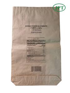 Sacos de Papel Kraft Biodegradables con Logotipo Personalizado de 10 kg y 25 kg, con Parte Superior Abierta, para Envasar Alimentos en Polvo, Almidón de Tapioca y Harina - Product Image 4