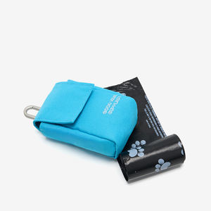 Sac à déjections pour chats et chiens en polyester durable, léger, résistant à l'eau, avec fermeture à bouton, portable et pratique - Product Image 6