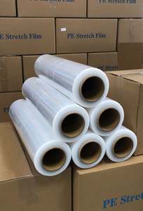 Film étirable transparent en rouleau pour emballage industriel, impression en héliogravure, recyclable, matière vierge LLDPE, best-seller - Product Image 3