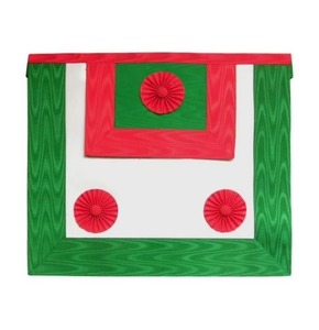 Delantal masónico cuadrilateral de la Orden de San Andrés de Escocia, personalizado según la demanda del comprador - Product Image 1