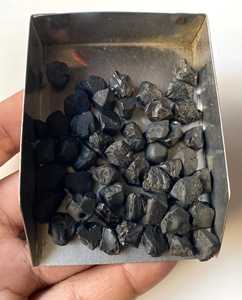 Black Spinel <b>Crystals</b> Natural Gemstone Rough Loose Stones Mineral Specimen Jewelry Making Bulk Wholesale Supplier - Product Image 4