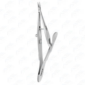 Portaagujas de sutura Instrumentos quirúrgico y de laboratorio dental Portaagujas Kalt reutilizable de acero inoxidable para microcirugía - Product Image 1