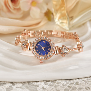 Vente en gros d'usine, nouveau bracelet de montre à motif diamant, montres élégantes pour femmes, montres de luxe pour femmes, bracelets de montre à quartz - Product Image 2