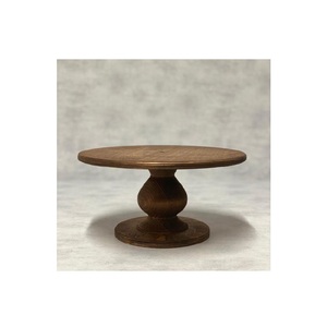 Round Handmade <b>Wooden</b> <b>Cake</b> Display Stand for Wedding Reception and <b>Birthday</b> Parties - Product Image 4