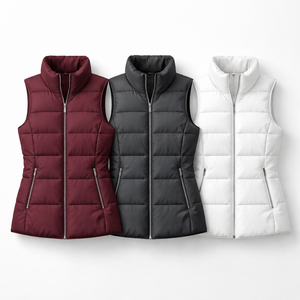 Chaleco Acolchado al por Mayor para Mujer con Diseños Personalizados - Proveedor OEM Directo de Fábrica - Product Image 5