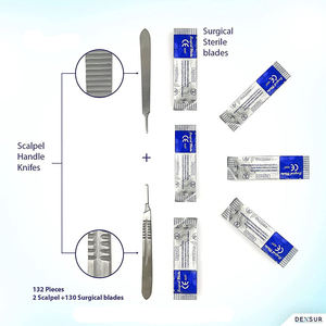 Kit de stérilisation vétérinaire réutilisable en acier inoxydable allemand SM-VT-0368 pour étudiants en médecine animale, instrument chirurgical par Dentavex - Product Image 6