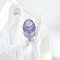 Connecteur de perfusion médical en plastique de type droit Gen 2, certifié ISO13485, à usage unique, transparent, pour thérapie de perfusion spécialisée