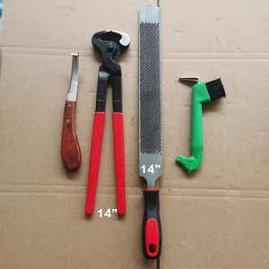 Ensemble d'outils de coupe de sabots de cheval 4 en 1, ensemble d'outils de coupe de sabots d'âne, kit d'outils de fermeur - Product Image 4