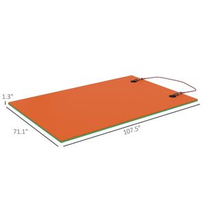 Tappetino Galleggiante in PVC Resistente per Piscina e Mare, Materassino Durevole per Nuoto e Intrattenimento - Product Image 4