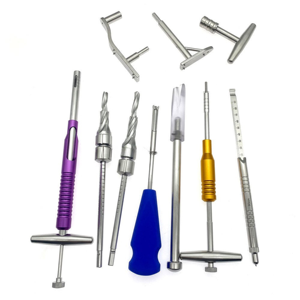 Meilleur Prix Kit d'Instruments Chirurgicaux Orthopédiques pour Plaques DHS DCS de Chirurgie Osseuse Manuelle, Plaque de Verrouillage Chirurgicale pour Traumatisme - Product Image 5