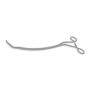 DeBakey Aorta <b>Clamp</b> 6.5-inch Straight Shanks Angled Atraumatic Jaws Stainless Steel Manual General Surgery Cardiothoracic - Product Image 1