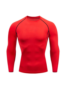T-shirt de fitness à manches longues pour femmes en tissu premium MMA Rash Guard - Product Image 2