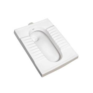 Meilleure Qualité, Dernier Design, Cuvettes de Toilettes à la Turque en Céramique Blanche, Faciles à Nettoyer, Résistantes aux Taches, Durables, pour Salle de Bain Domestique - Product Image 1