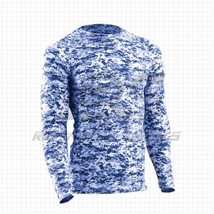 Camiseta de Compresión de Manga Larga para Hombre, de Poliéster y Elastano de Alta Calidad, Ajustada y Ligera - Product Image 1