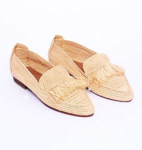 Sandalias de Rafia Hechas a Mano con Envío Gratis - Zapatos de Verano para Mujer, Bailarinas de Playa, Sandalias Artesanales Marroquíes con Plataforma - Product Image 1