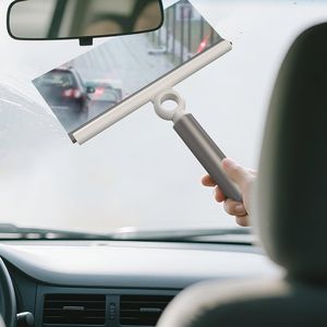 Tergivetro da Doccia Estensibile con Lama in Silicone da 10 Pollici e Manico Telescopico per Porte e Finestre in Vetro, per Bloccare l'Acqua - Product Image 5