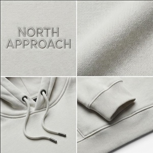 Sweat-shirt à capuche pour homme North Approach, coupe classique, en molleton de coton, avec poche avant, décontracté, pour l'automne - Product Image 4