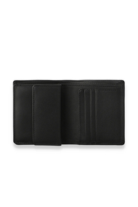Tarjetero de Cuero Genuino con Logotipo Personalizado Bordado de Alta Calidad al por Mayor, Doble Pliegue, RFID, Corto, Multifuncional, de Gran Capacidad - Product Image 5