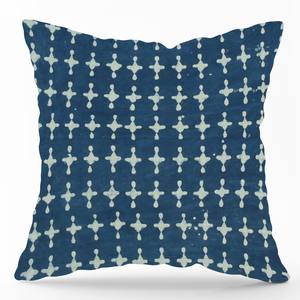 Housse de coussin en coton imprimé au bloc indigo de qualité supérieure, coussin décoratif pour canapé, export en gros d'Inde - Product Image 1
